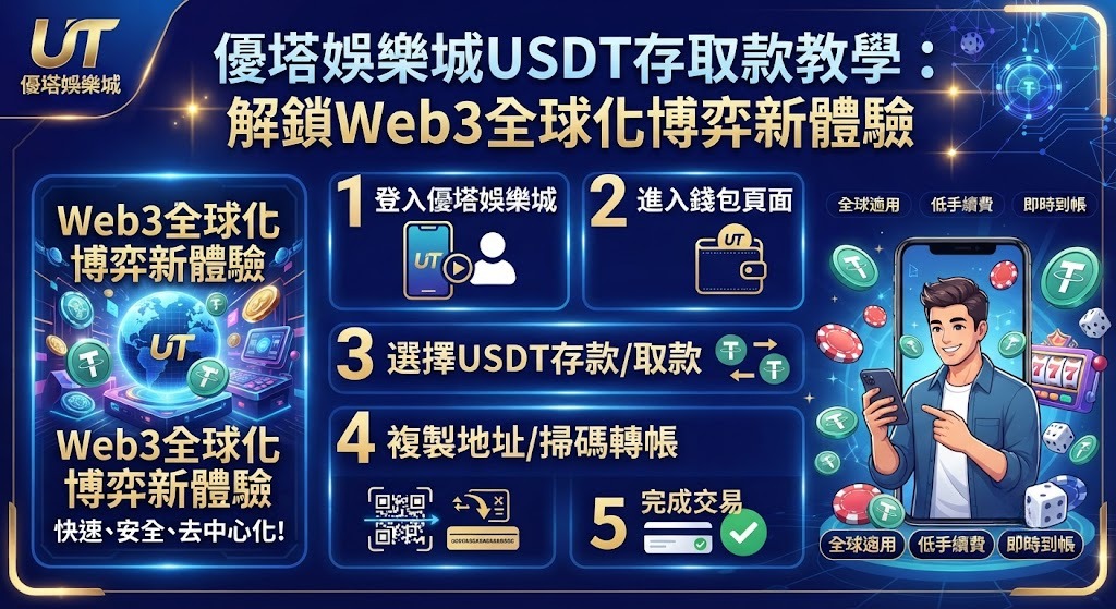 立即體驗 USDT 秒充秒提!解鎖安全、極速的 Web3 全球化博弈新視界 立即體驗 USDT 秒充秒提!解鎖安全、極速的 Web3 全球化博弈新視界